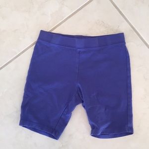 Dark blue high waisted shorts
